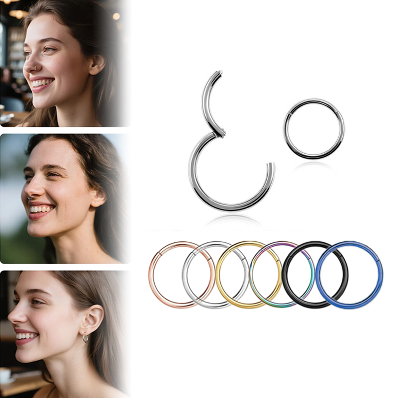Body Jewelry Nose Ring - Cincin Telinga, Bibir, Tragus, dan Septum
