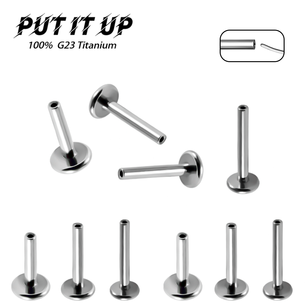 Body Jewelry Brands - Set Baru 10 Buah F136 Titanium