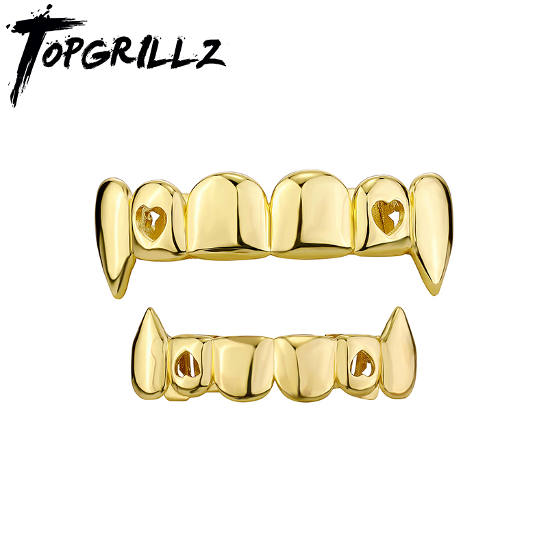 Body Jewelry Real Gold - TOPGRILLZ gigi HIP HOP berlapis emas