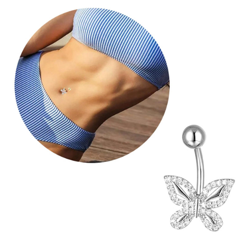 Body Jewelry Titanium - ● Perhiasan Pusar Titanium Berbagai Model