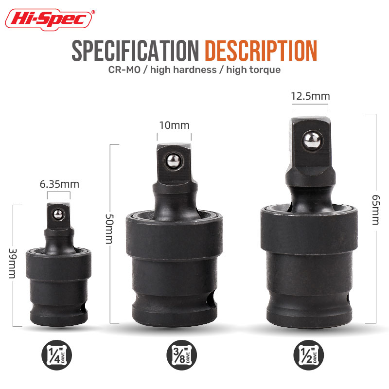Body Jewelry 4 U - Hi-Spec 1/3PCS Set Soket Universal Impact