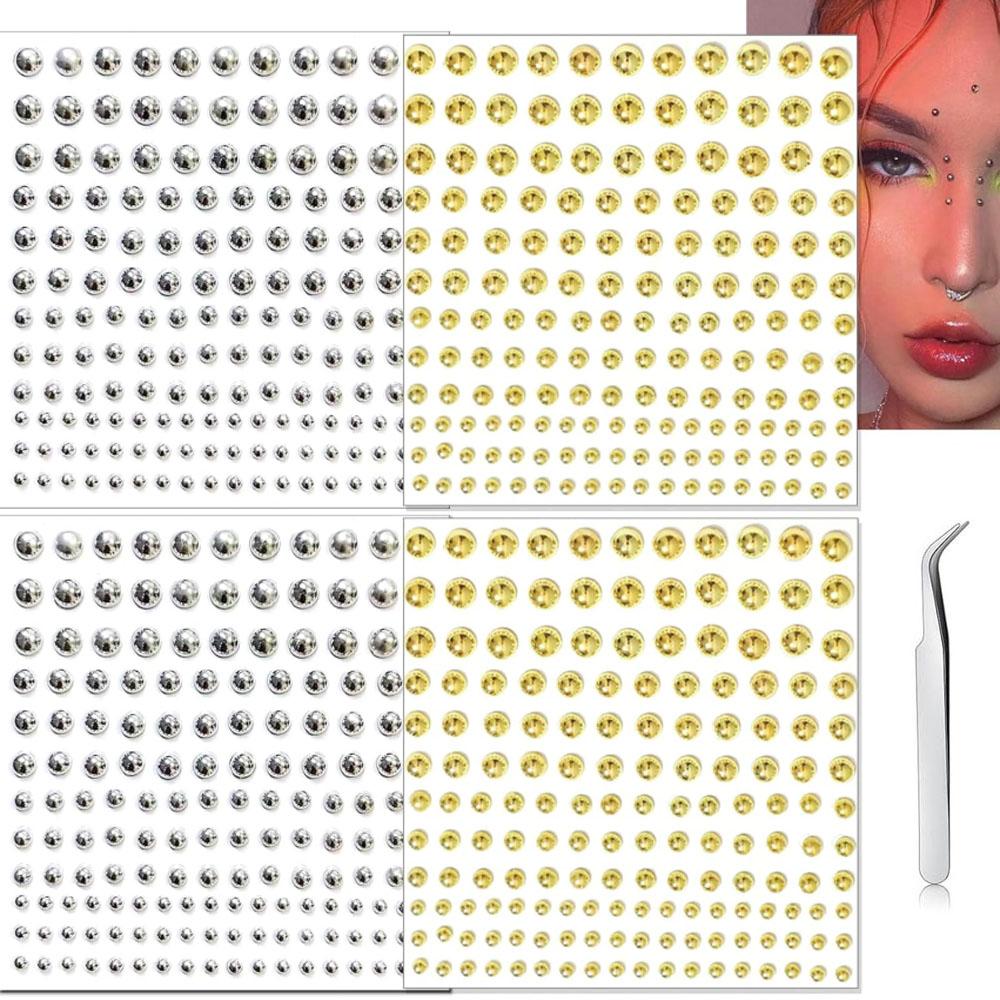 Body Jewelry Nose Ring - 661Pcs Set Perhiasan Palsu Wajah, Cincin