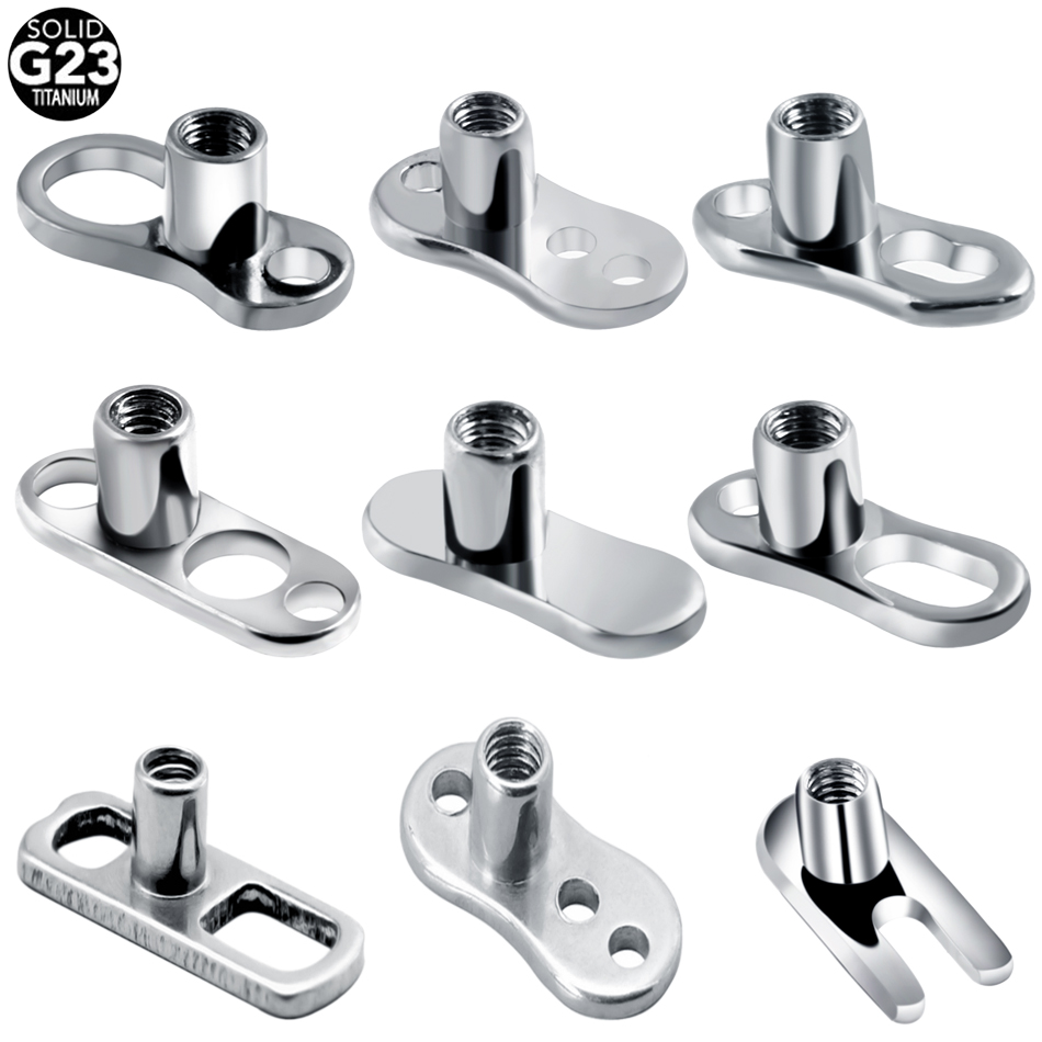 Body Jewelry Dermal - 1 Buah G23 Tindik Titanium Tindik