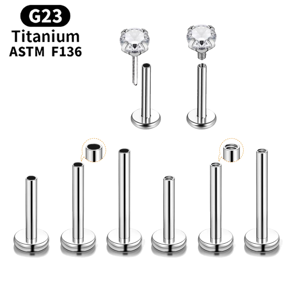 Body Jewelry Tunnels - Grosir Basis ASTM F136 Perhiasan Titanium