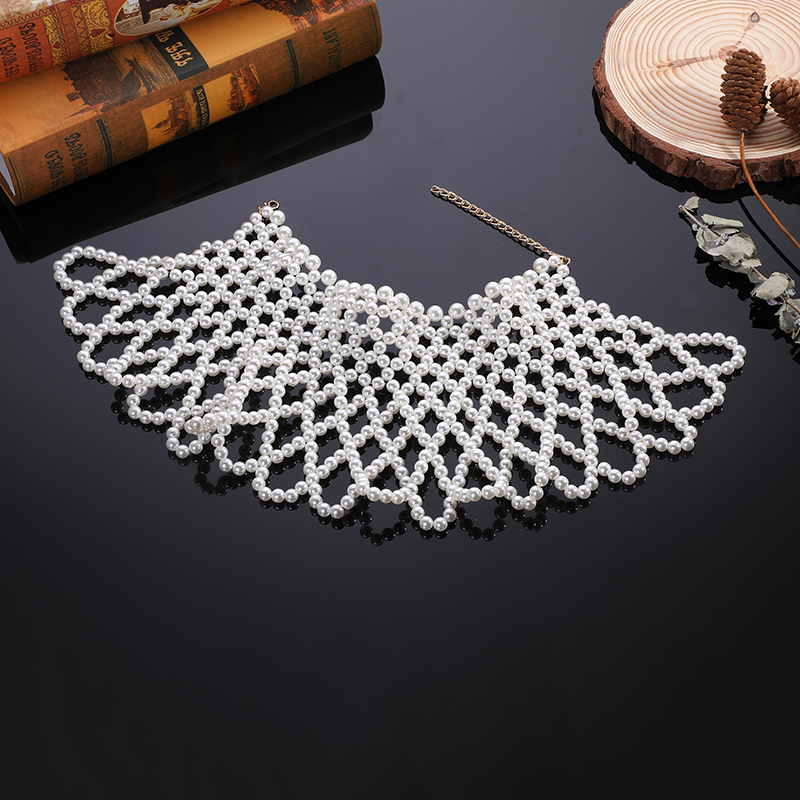 Body Jewelry Brands - Kalung fashion mutiara aksesoris rantai bahu