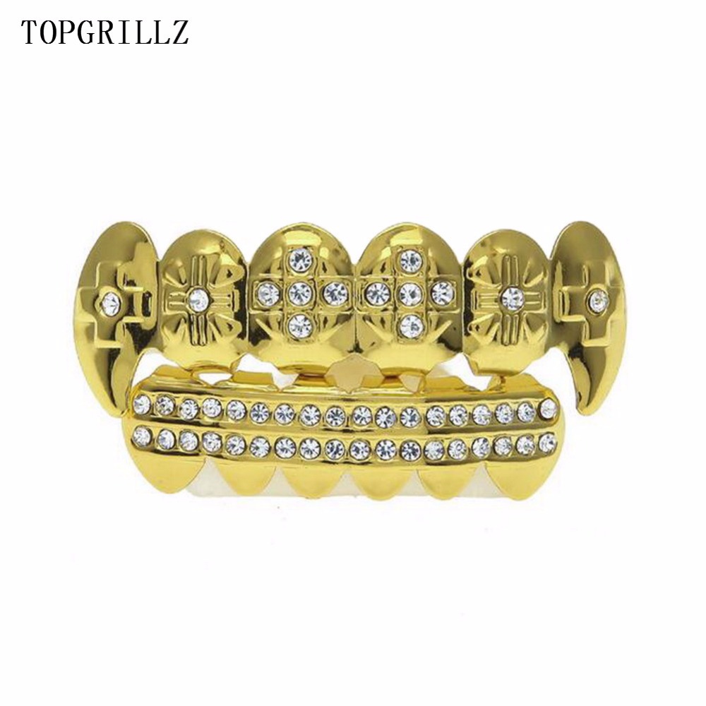 Topgrillz Nyata Warna Rose Ema - Body Jewelry Real Gold ulasan dan harga
