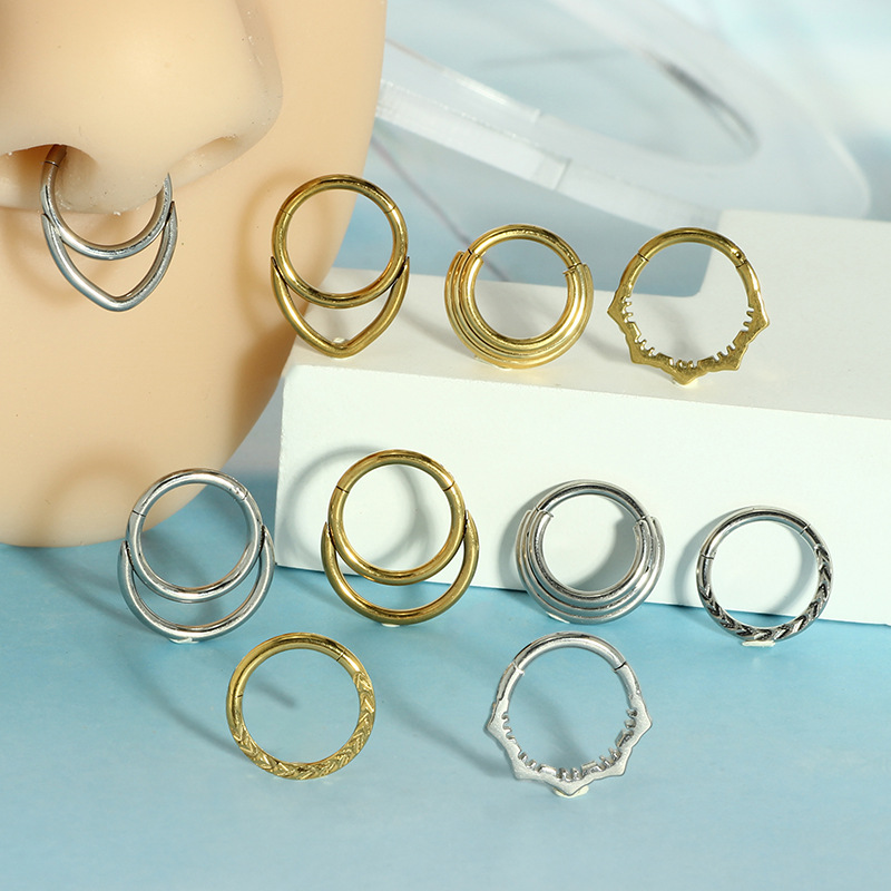 Anting Hidung Logam Cincin Hid - Body Jewelry Earrings ulasan dan harga