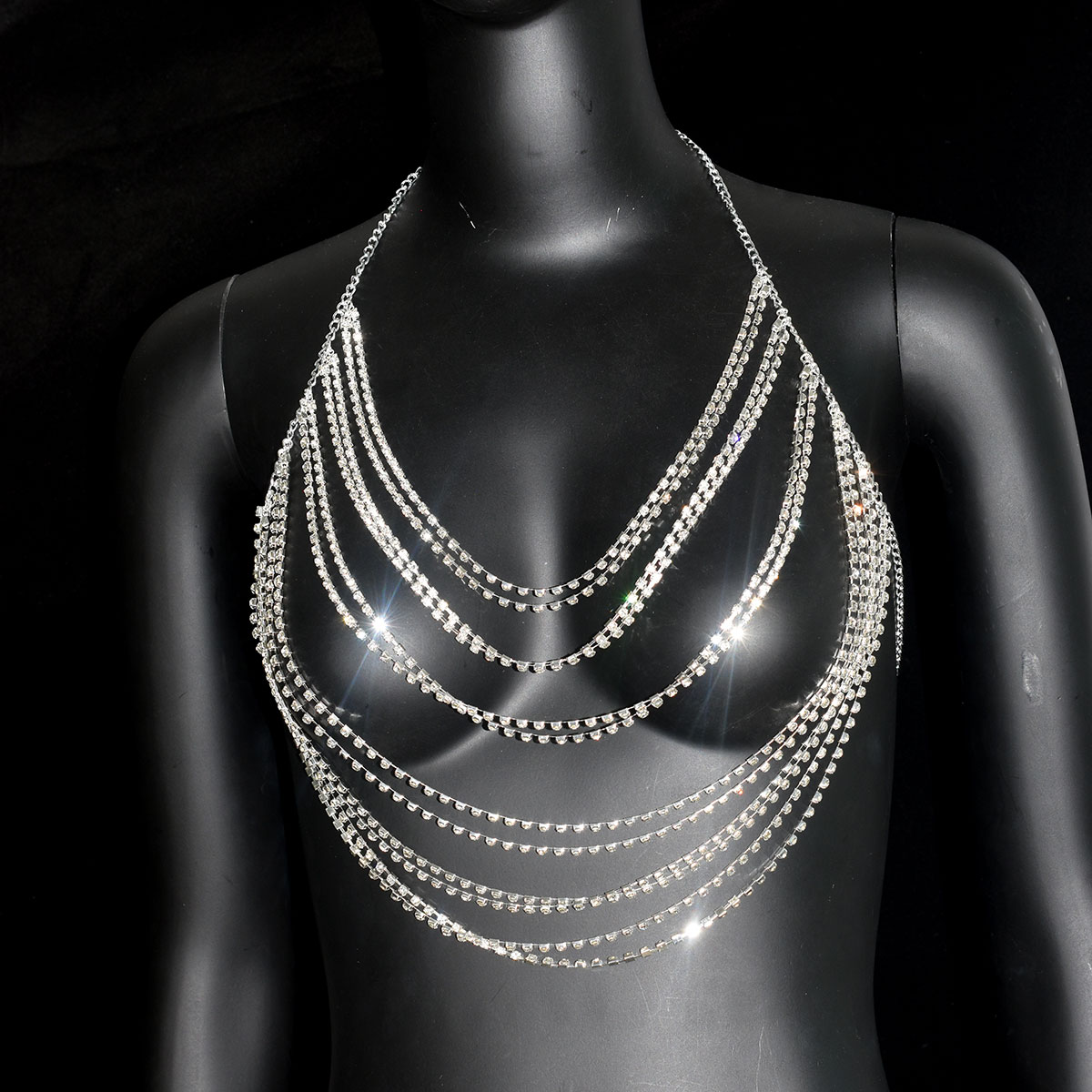 Perhiasan Tubuh Wanita Berkila - Body Jewelry Bra ulasan dan harga