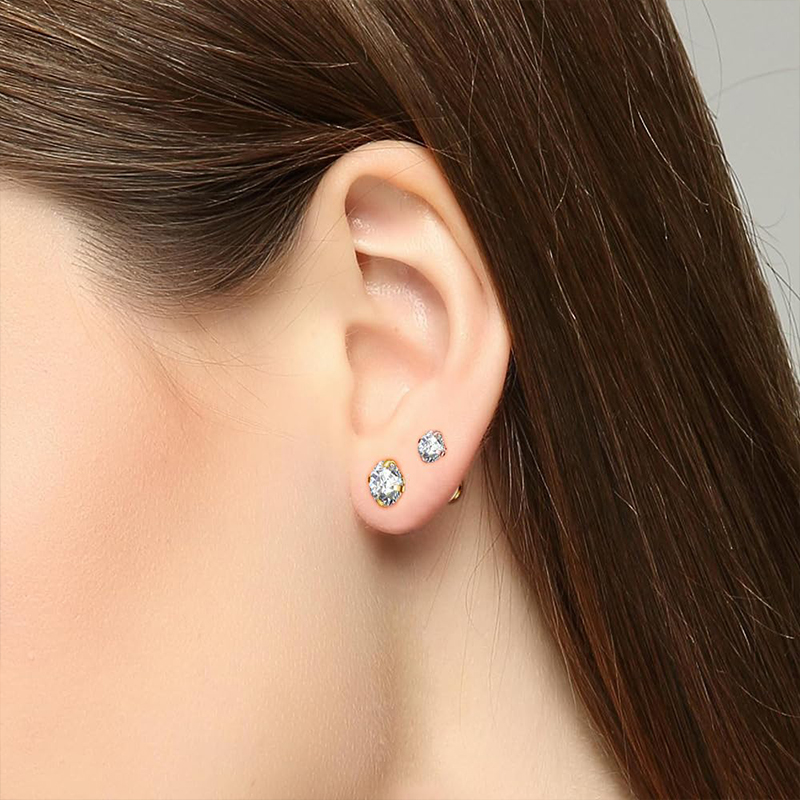 Anting-anting stud titanium 16 - Body Jewelry Titanium ulasan dan harga