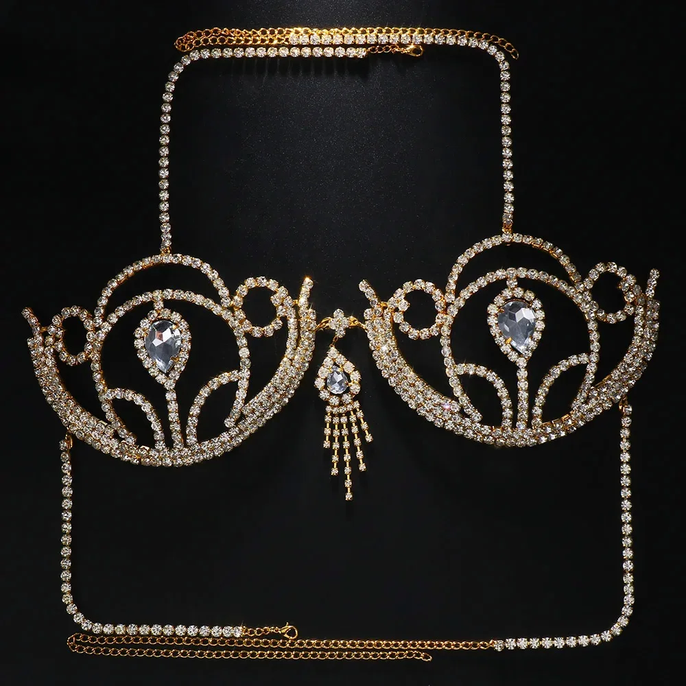 Bra Bikini berlian imitasi mew - Body Jewelry Retainers ulasan dan harga