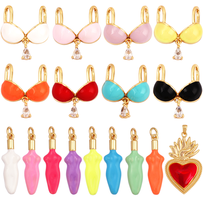 Liontin jimat Model tubuh wani - Body Jewelry Real Gold ulasan dan harga