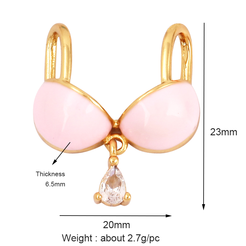 Liontin jimat Model tubuh wani - Body Jewelry Real Gold ulasan dan harga
