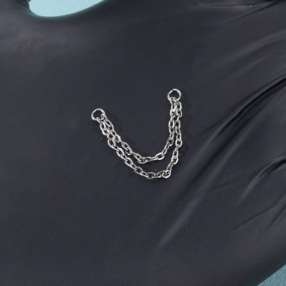 Rantai Hidung Titanium Rantai  - Body Jewelry Titanium ulasan dan harga
