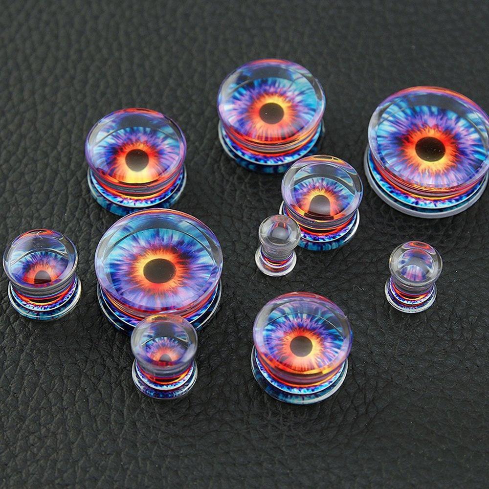 1 Pasang Acrylic Luminous Teng - Body Jewelry Dermal ulasan dan harga