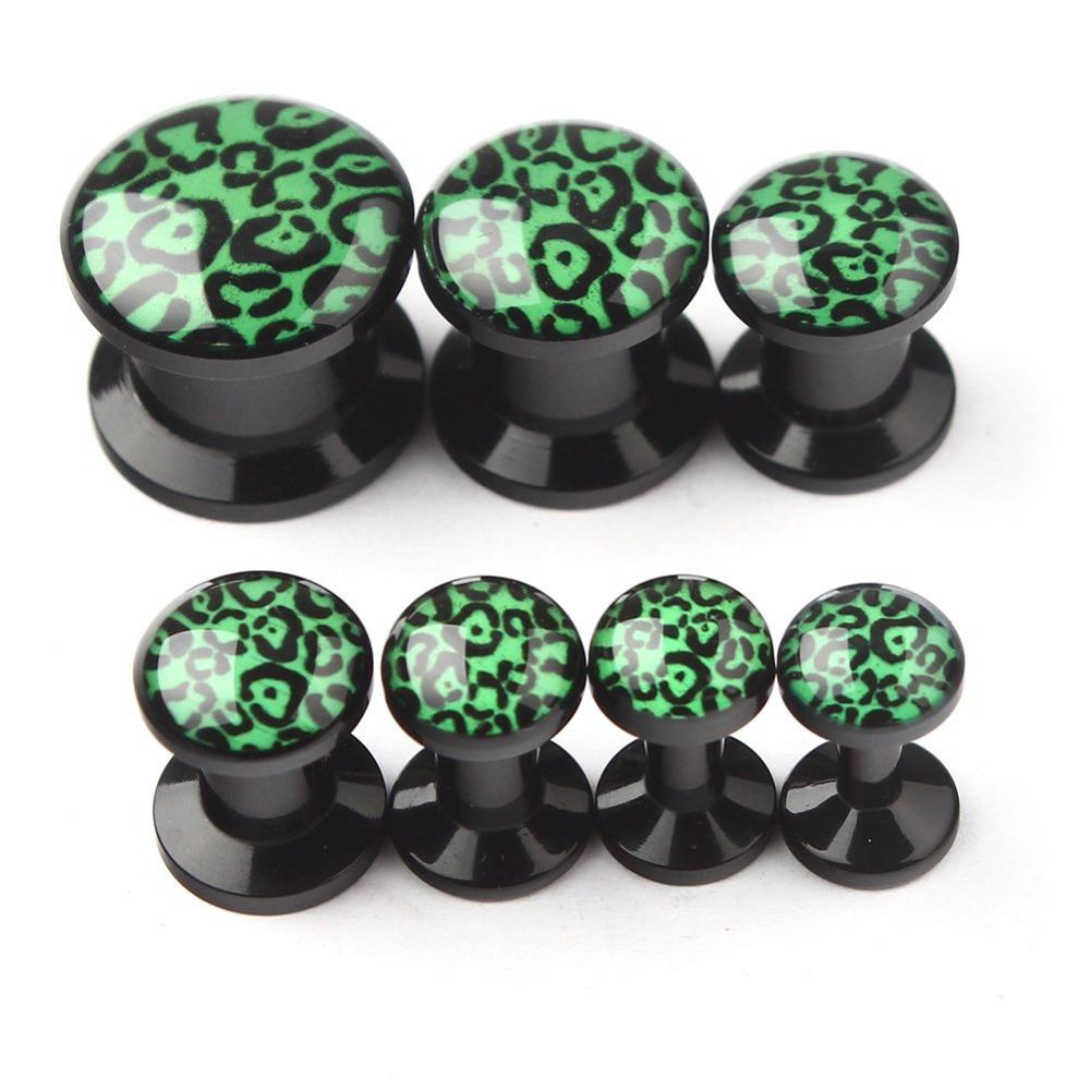 1 Pasang Acrylic Luminous Teng - Body Jewelry Dermal ulasan dan harga