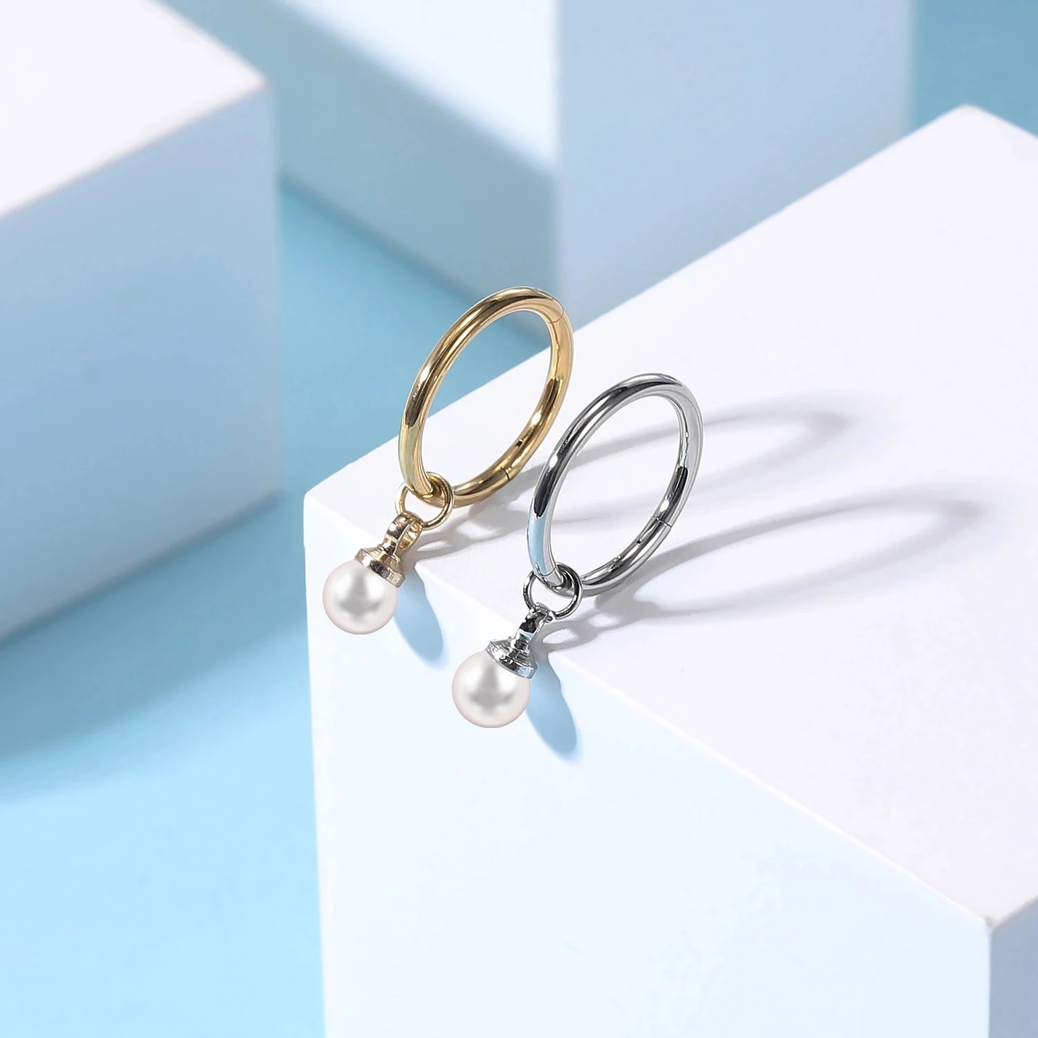 ZS 16G Cincin Perut Simpai War - Body Jewelry Real Gold ulasan dan harga