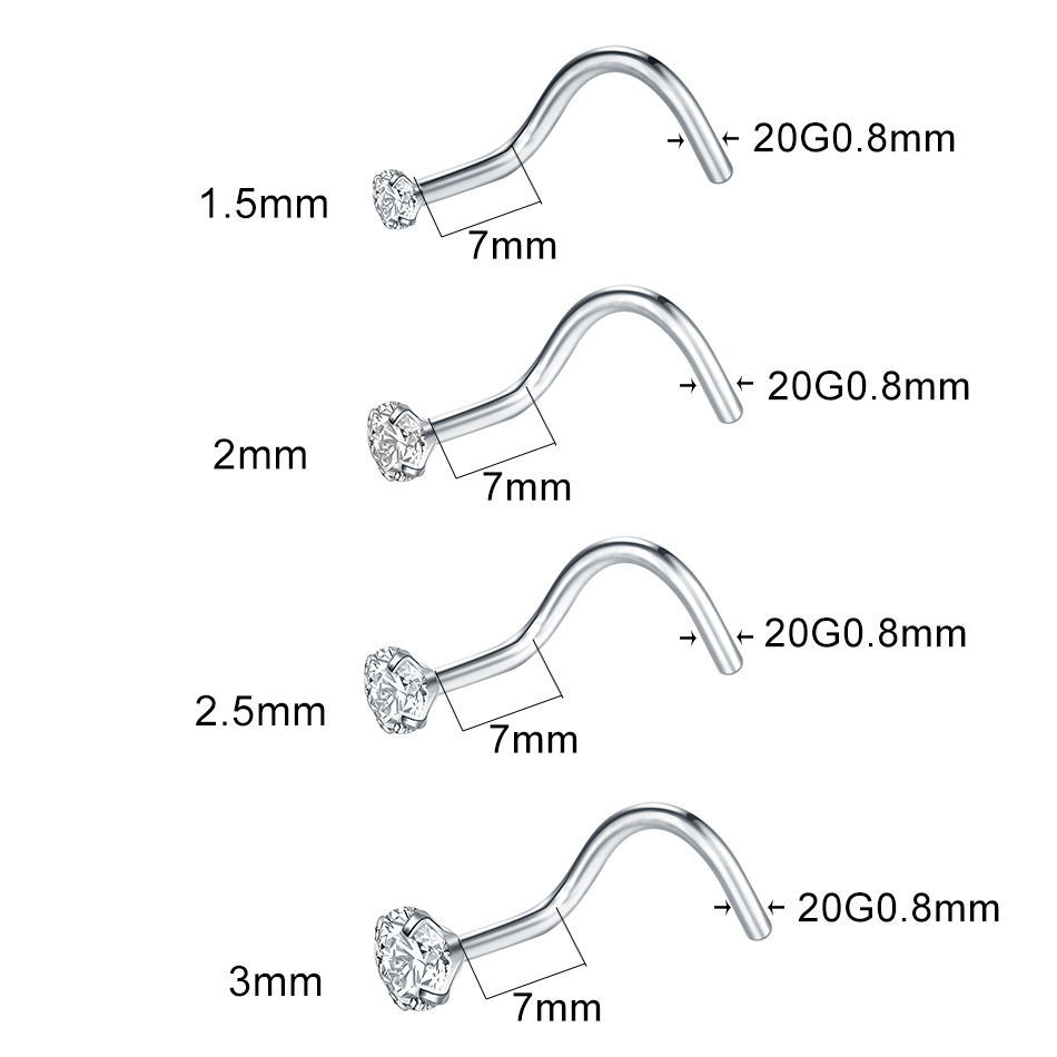 1 buah/10 buah G23 tindik hidu - Body Jewelry Tunnels ulasan dan harga