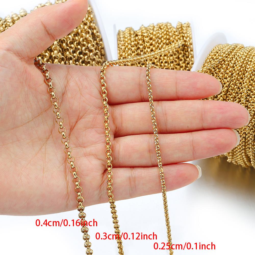 1 Meter Rantai Lingkaran Kecil - Body Jewelry Bra ulasan dan harga