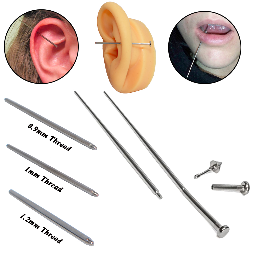 316L Pin Penyisipan Baja Tahan - Body Jewelry Dermal ulasan dan harga