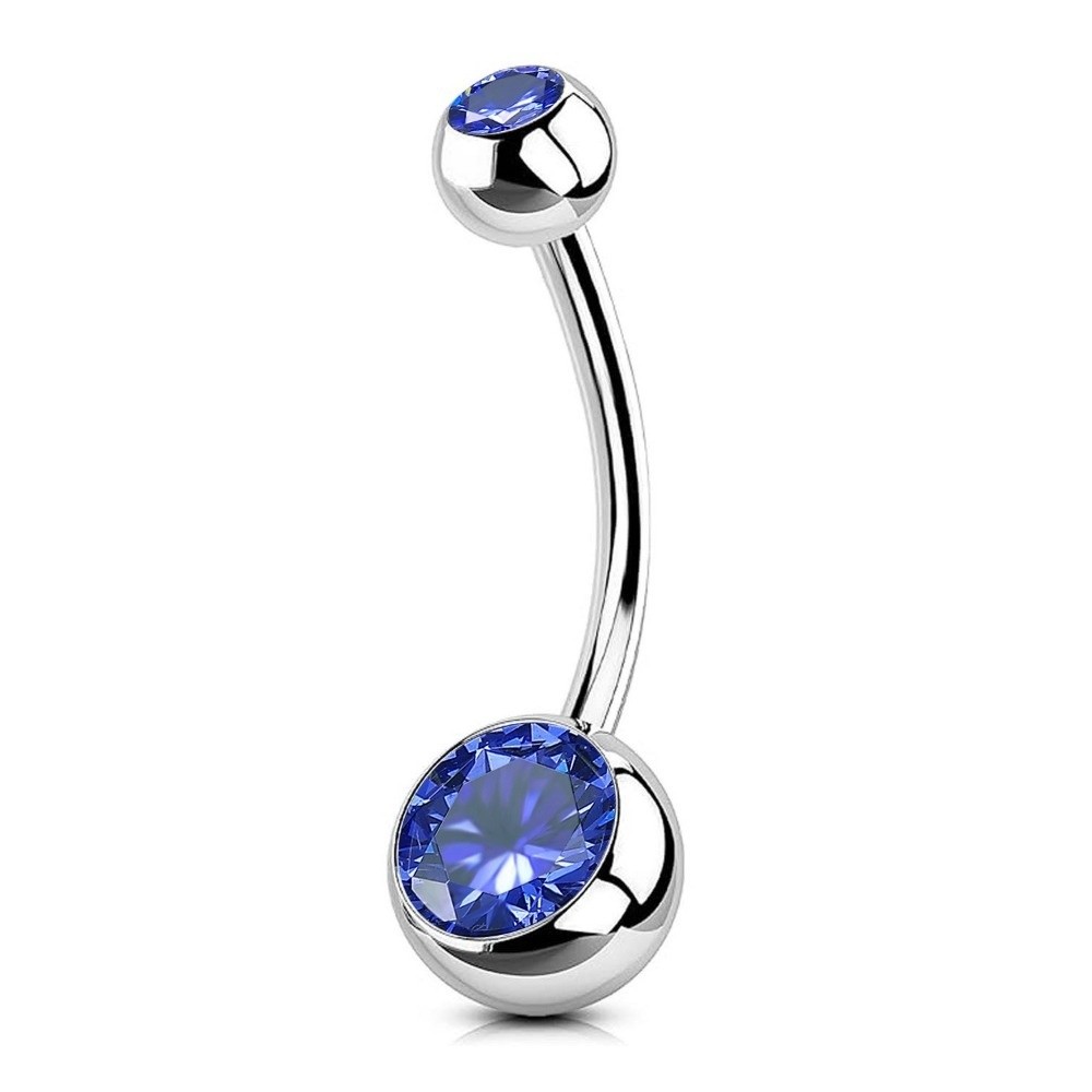 Cincin Pusar Bahan Titanium Be - Body Jewelry Titanium ulasan dan harga