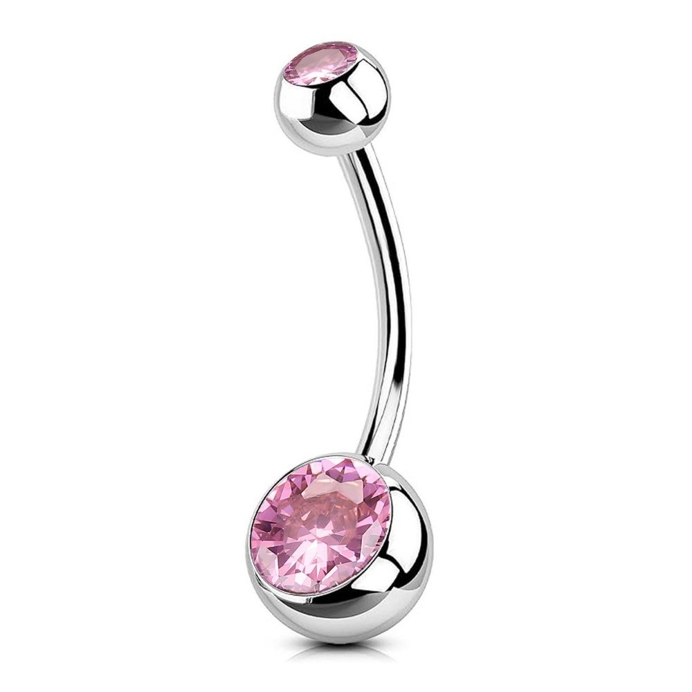 Cincin Pusar Bahan Titanium Be - Body Jewelry Titanium ulasan dan harga