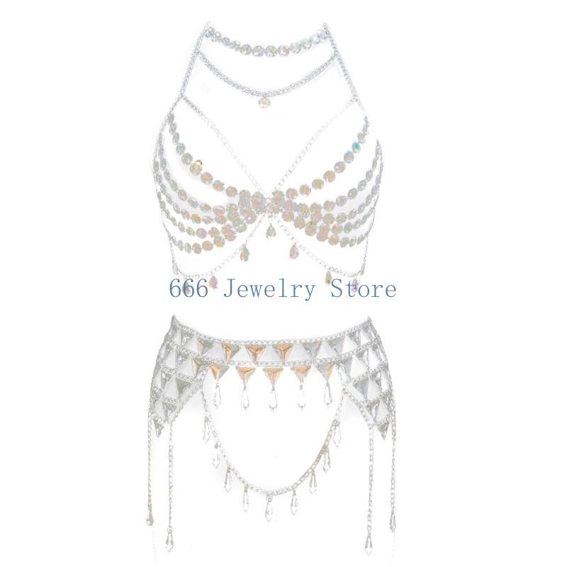 Set Perhiasan Tubuh Modis F2TD - Body Jewelry Bra ulasan dan harga