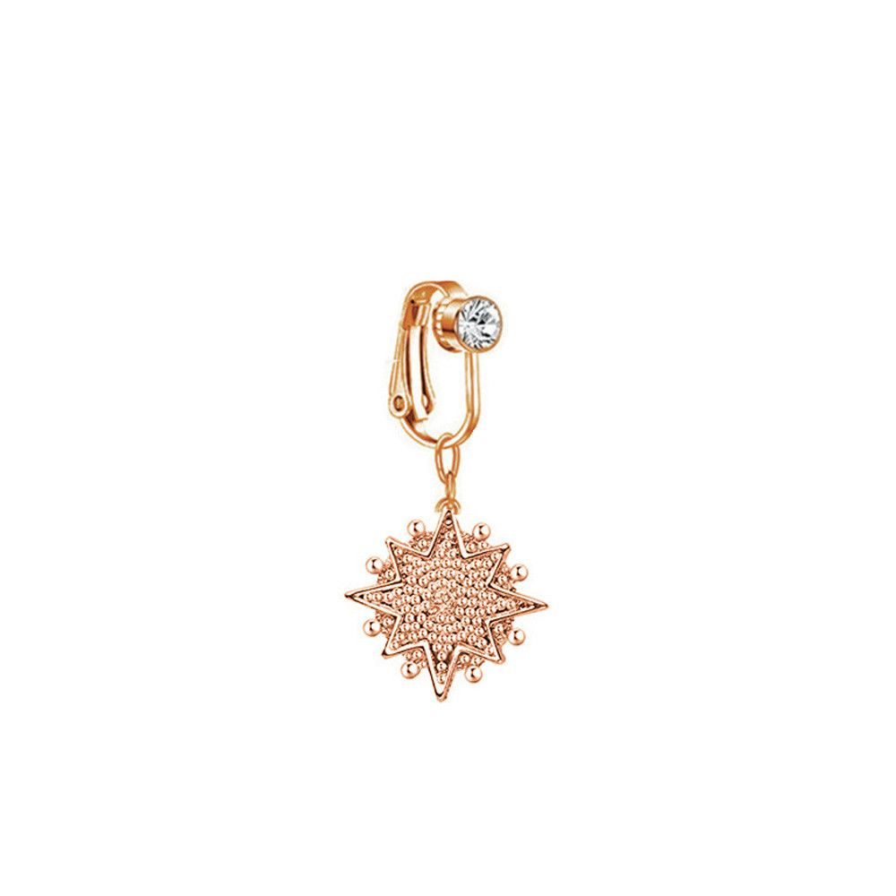 Anting Klip Palsu untuk Pusar, - Body Jewelry Earrings ulasan dan harga