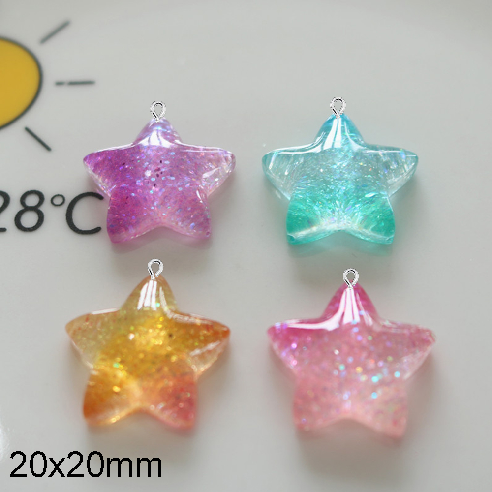 10 buah Aksesori Dekorasi lion - Star Flat Back ulasan dan harga