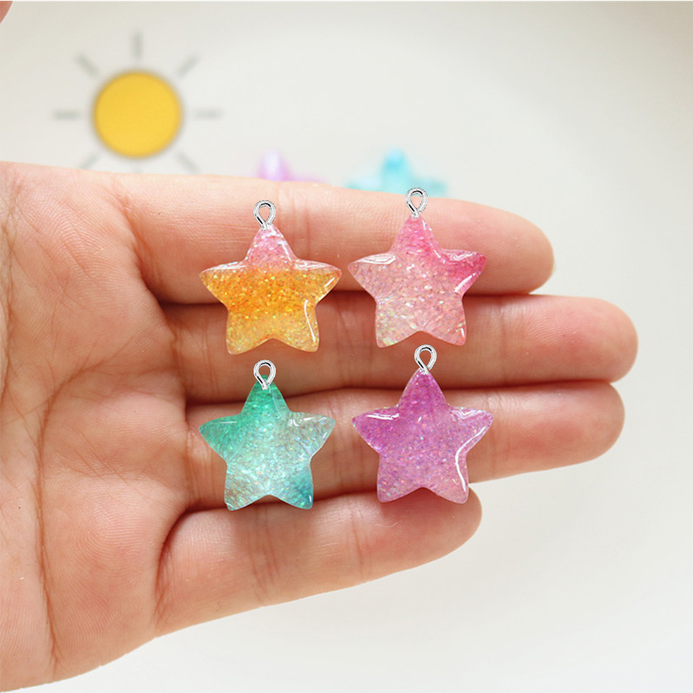 10 buah Aksesori Dekorasi lion - Star Flat Back ulasan dan harga