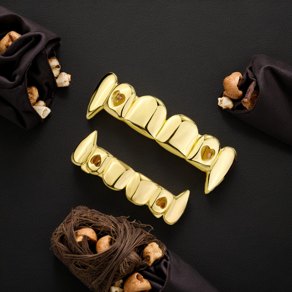 TOPGRILLZ gigi HIP HOP berlapi - Body Jewelry Real Gold ulasan dan harga