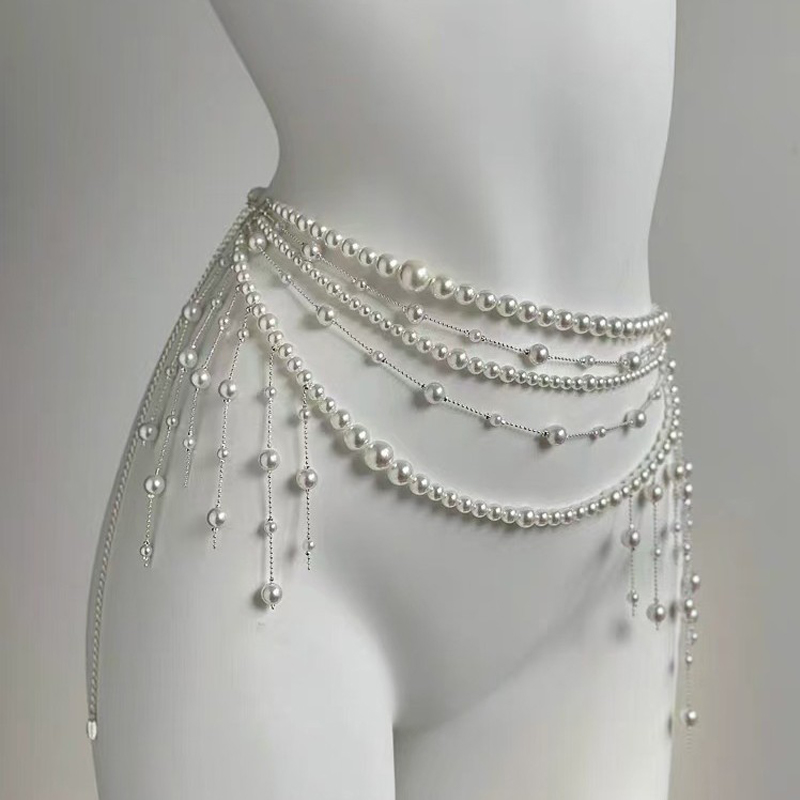 Rantai Pinggang Wanita Mutiara - Body Jewelry Brands ulasan dan harga