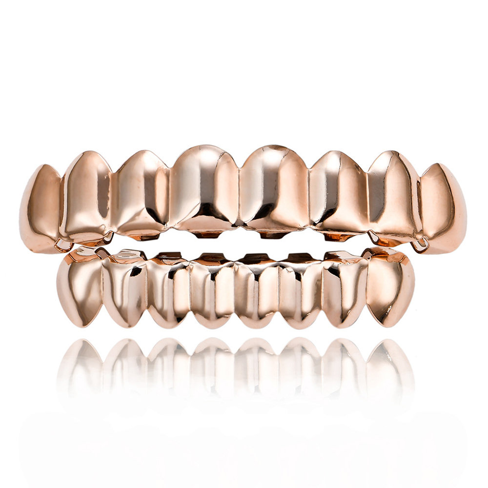 Kawat gigi atas Hip Hop, akses - Body Jewelry Real Gold ulasan dan harga