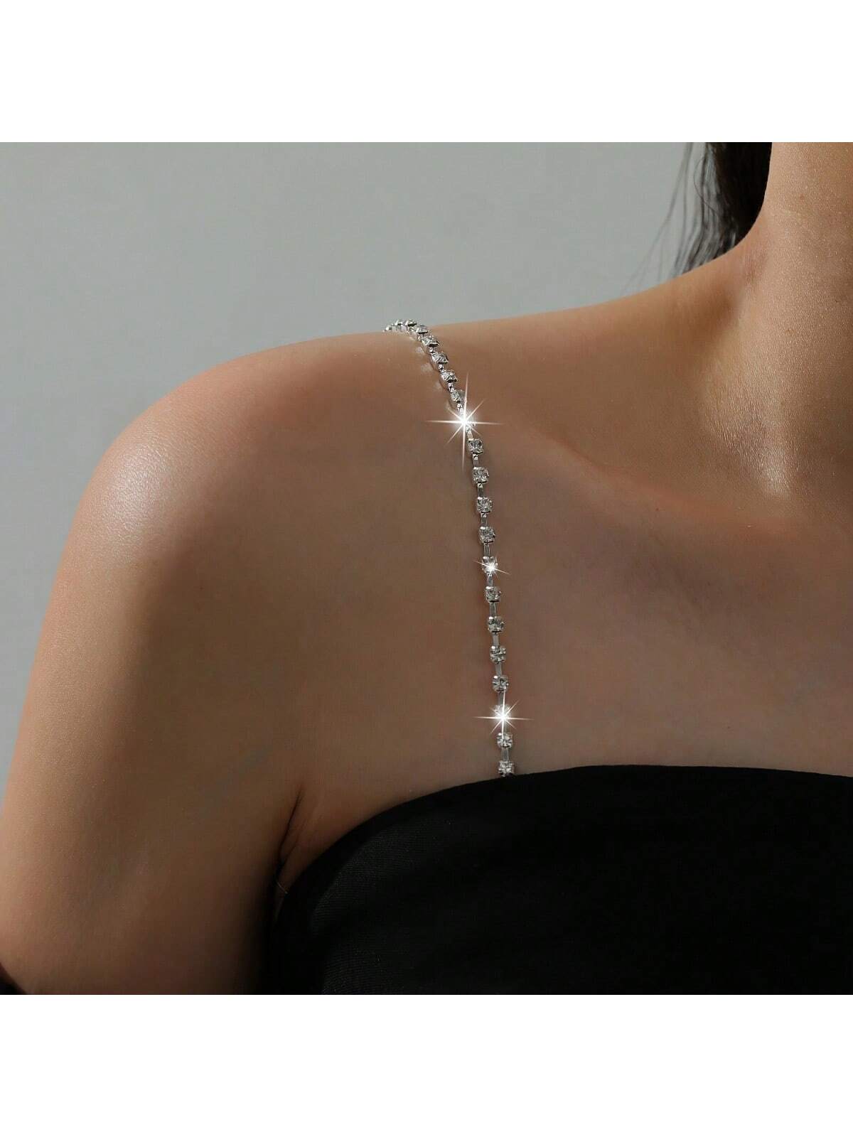 Tali bra berlian imitasi elega - Body Jewelry Bra ulasan dan harga