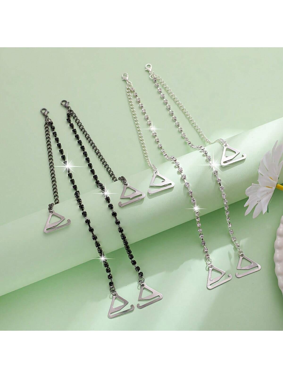 Tali bra berlian imitasi elega - Body Jewelry Bra ulasan dan harga