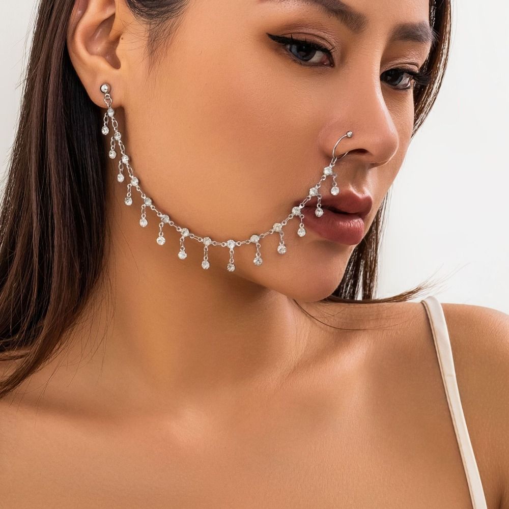 Aksesoris Tari Perut Anting de - Body Jewelry Earrings ulasan dan harga