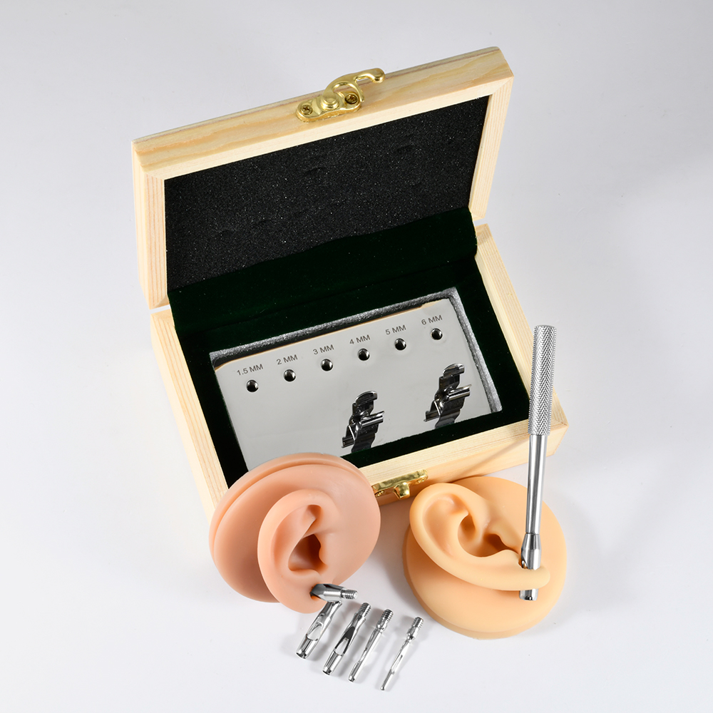 7-1PCS 316L Stainless Steel Bi - Body Jewelry Dermal ulasan dan harga