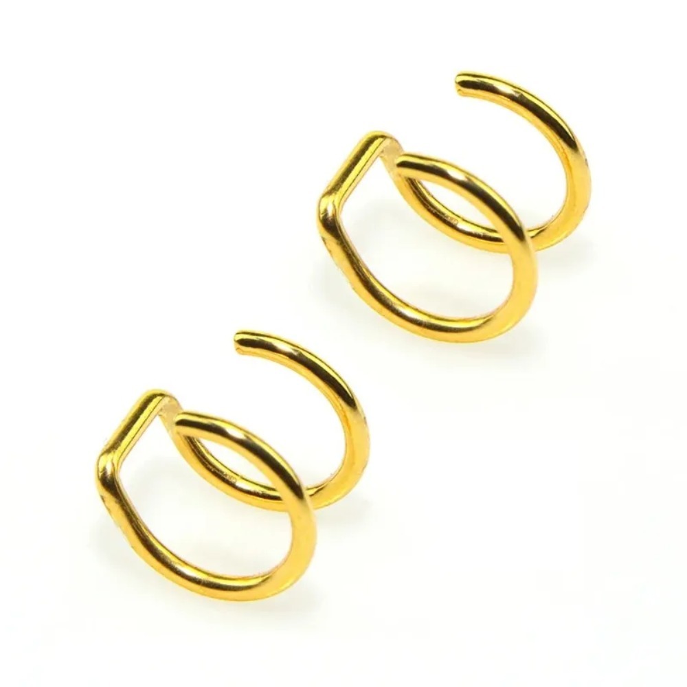 2026 BARU 2Pcs Perhiasan Tindi - Body Jewelry Earrings ulasan dan harga