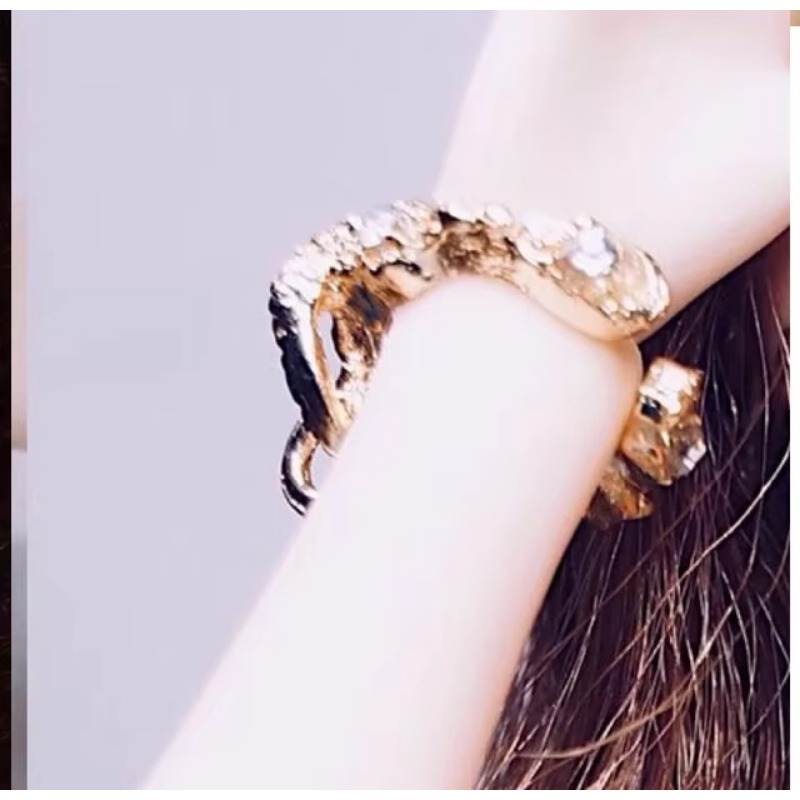 1/6 Skala Logam Gelang Gelang  - Body Jewelry Real Gold ulasan dan harga