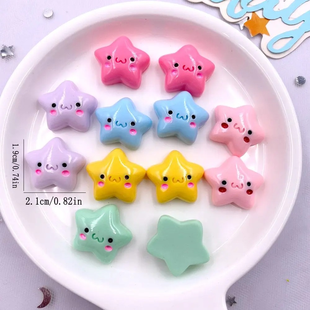 TX105 20PCS Campuran Resin Kaw - Star Flat Back ulasan dan harga