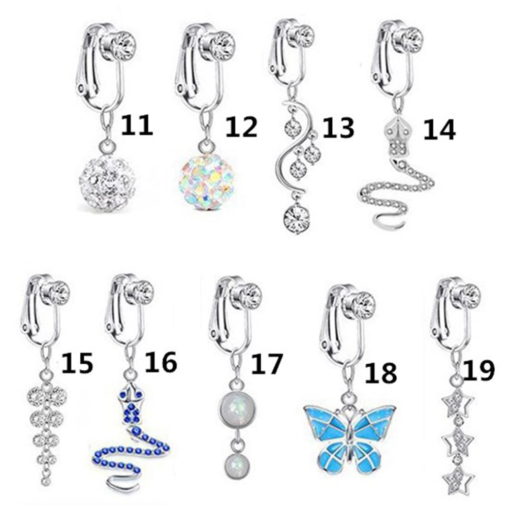 Aksesoris Wanita Anting Jepit  - Body Jewelry Earrings ulasan dan harga