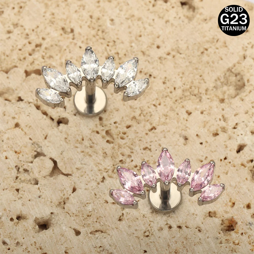 Anting-anting titanium F136 ba - Body Jewelry Brands ulasan dan harga