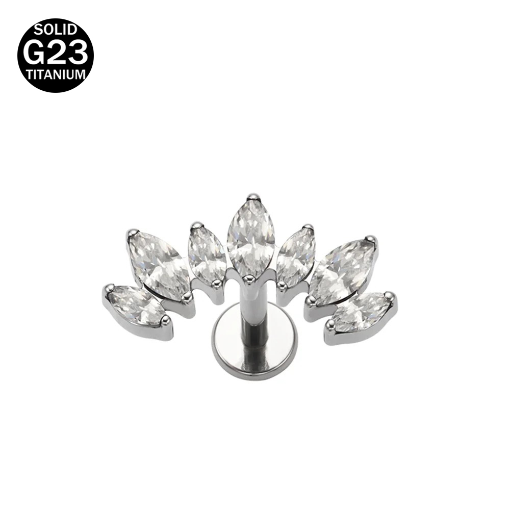 Anting-anting titanium F136 ba - Body Jewelry Brands ulasan dan harga