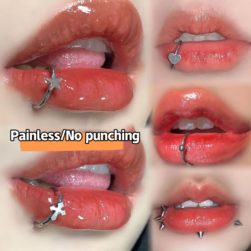 1Pc Cincin Hidung Palsu Stainl - Body Jewelry Earrings ulasan dan harga