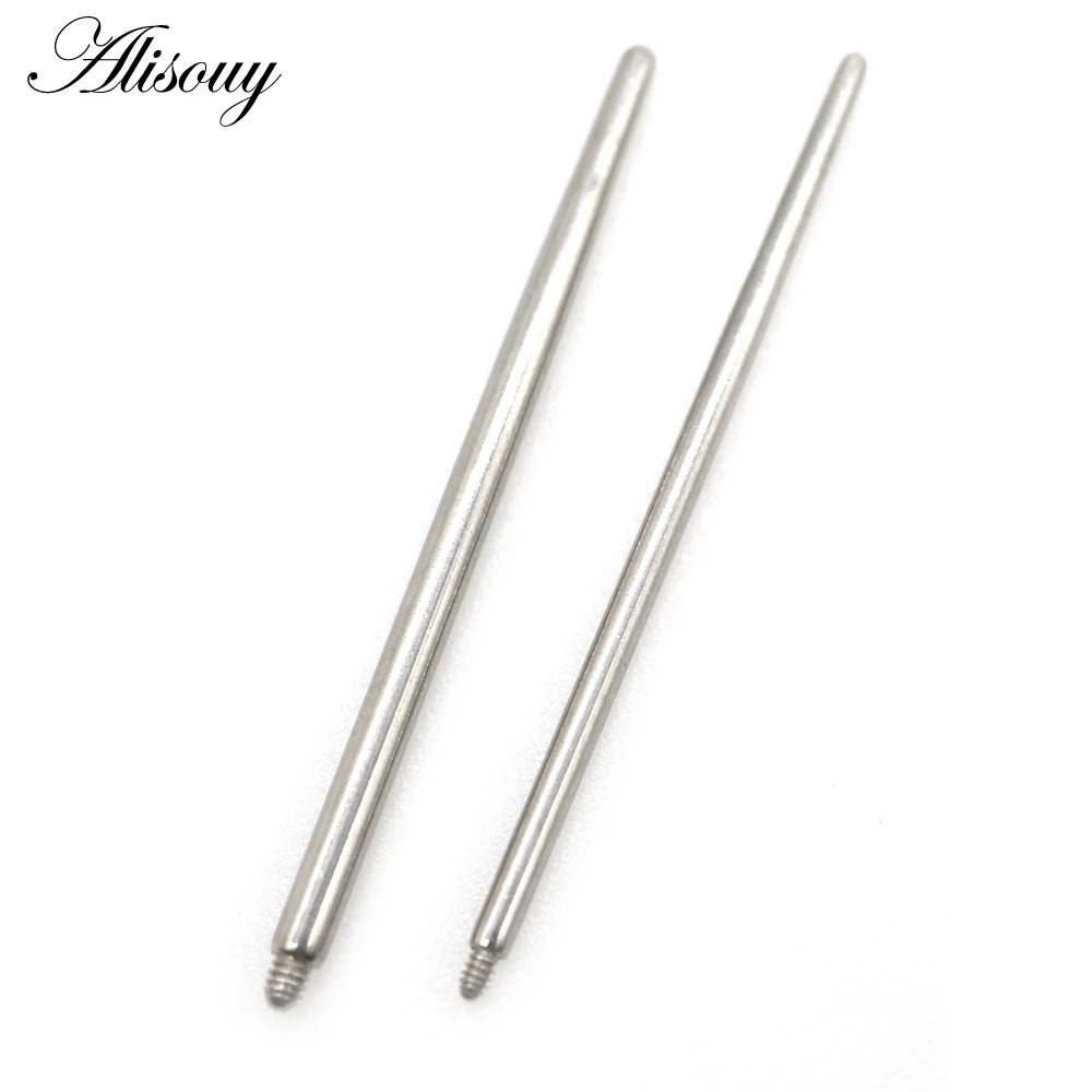 10 PC/Lot Pin Penyambung Baja  - Body Jewelry Dermal ulasan dan harga