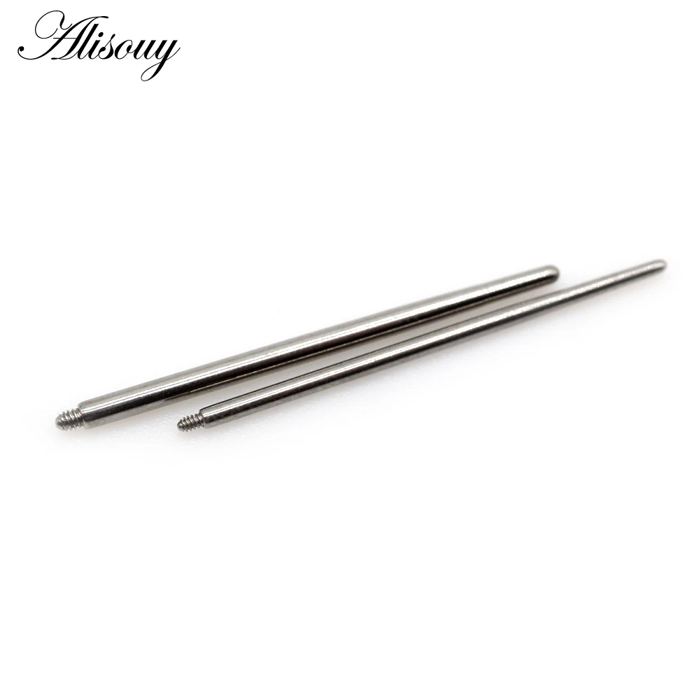 10 PC/Lot Pin Penyambung Baja  - Body Jewelry Dermal ulasan dan harga