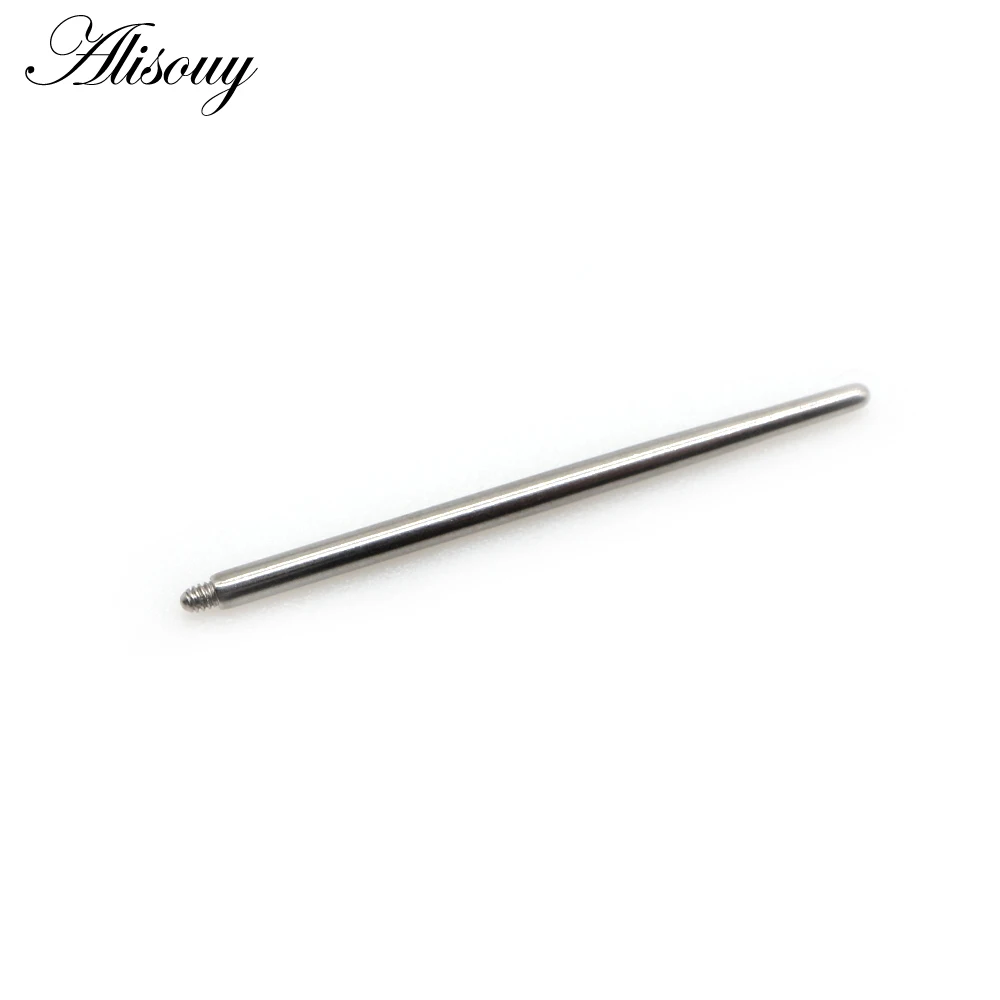 10 PC/Lot Pin Penyambung Baja  - Body Jewelry Dermal ulasan dan harga