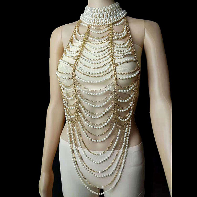 Kalung Mutiara Multilapis Anti - Body Jewelry Brands ulasan dan harga
