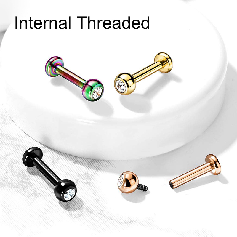 Perhiasan Anting Tindik Labret - Body Jewelry Earrings ulasan dan harga