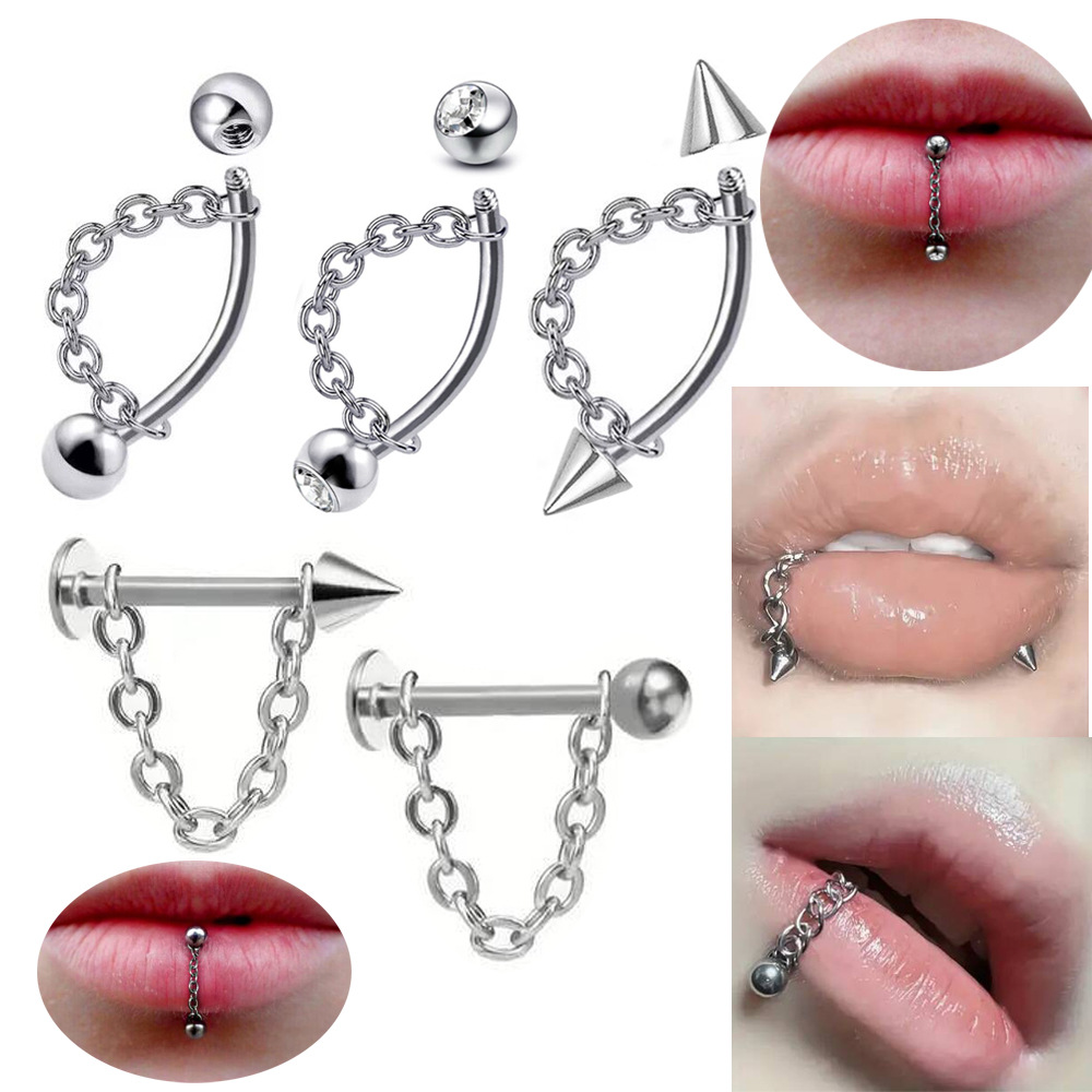 Cincin Puting 16G dari Baja Be - Body Jewelry Tunnels ulasan dan harga