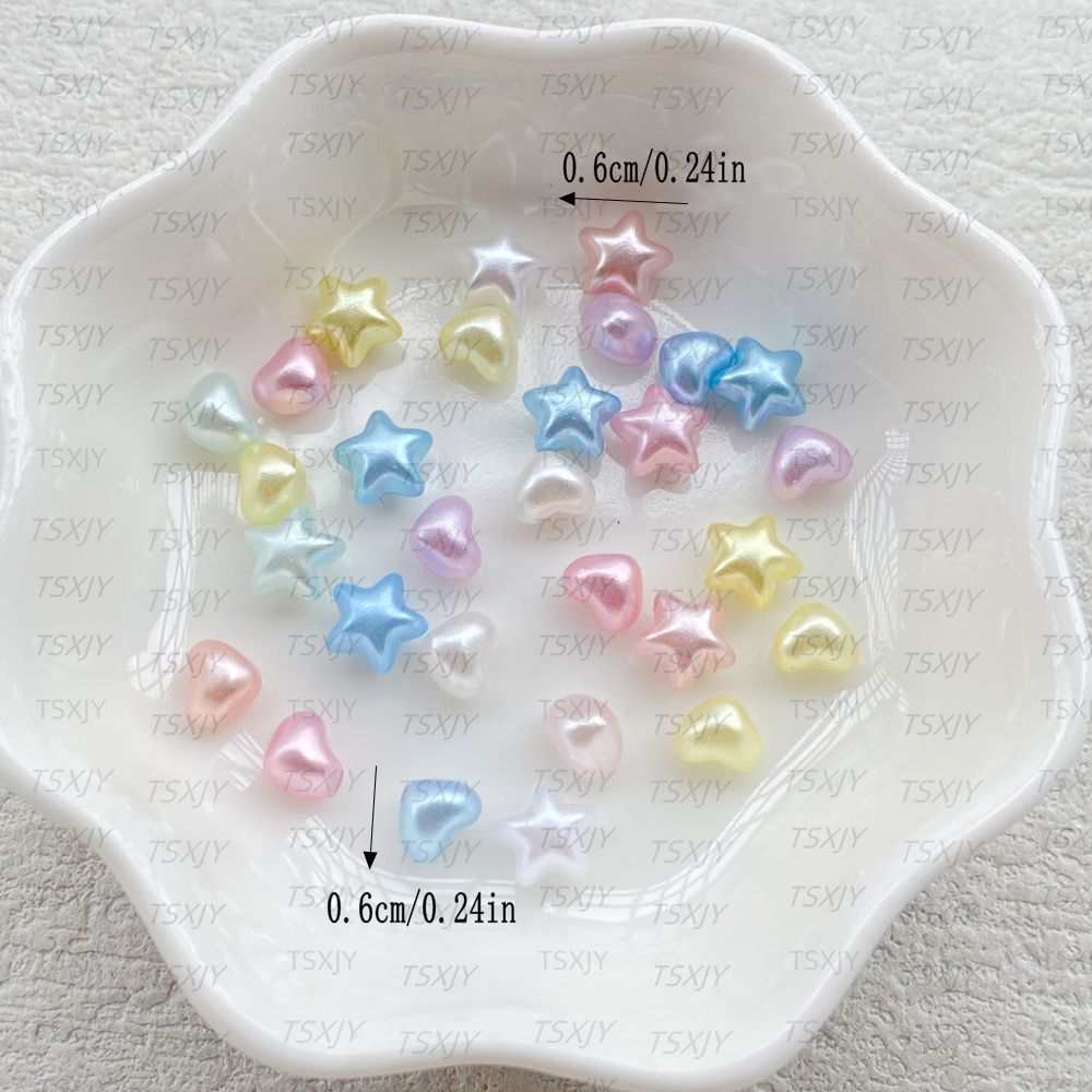 100pcs Resin Campuran 3D Akses - Star Flat Back ulasan dan harga